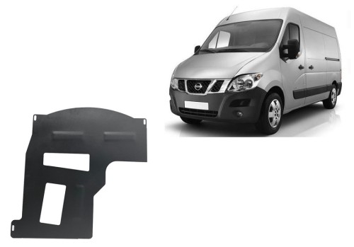 Stalowa Osłona pod katalizator Nissan NV400 (2010-2021)