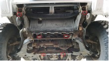 Acier plaque couvercle cache protection moteur Mitsubishi Shogun (1999-2007)