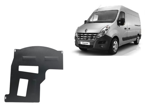 Stalowa Osłona pod katalizator Renault Master 3 (2022-2026)