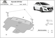Stalowa Osłona pod silnik Hyundai I30 (2015-2017)