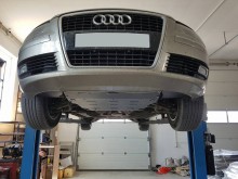 Acier plaque couvercle cache protection moteur Audi A8 (2002-2010)