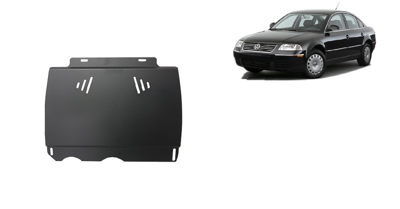 Acier plaque couvercle cache protection boîte de vitesses Volkswagen Passat (1997-2005)