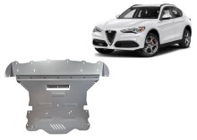 Aluminium Osłona pod silnik Alfa Romeo Stelvio (2016-2026)