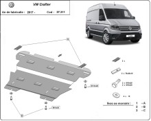 Acier plaque couvercle cache protection moteur VW Golf 8 (2017-2026)