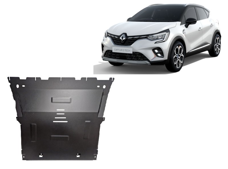 Stalowa Osłona pod silnik Renault Captur (2019-2026)