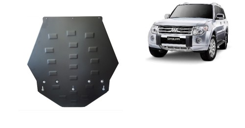 Stalowa Osłona skrzyni biegów Mitsubishi Pajero 4 (V80, V90) (2007-2021)