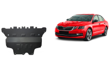 Stalowa Osłona pod silnik Skoda Octavia 3 - reczna skrzynia biegow (2013-2020)