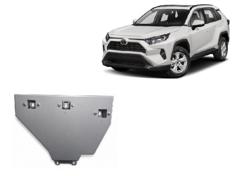 Aluminium - Osłona dyferencjału Toyota Rav4 (2018-2025)