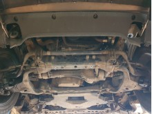 Acier plaque couvercle cache protection de radiateur Mercedes X-Classe (2017-2020)