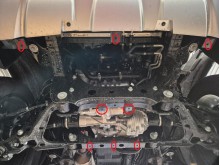Aluminium Osłona pod silnik Baic Beijing BJ60 (2022-2026)