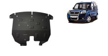 Acier plaque couvercle cache protection moteur Fiat Doblo (2001-2010)