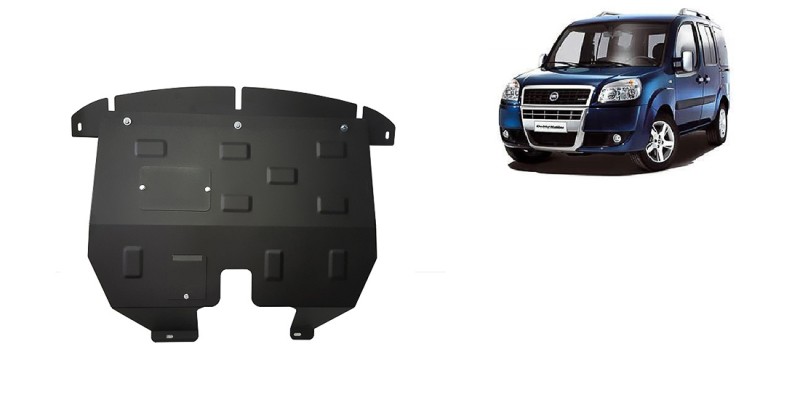 Acier plaque couvercle cache protection moteur Fiat Doblo (2001-2010)