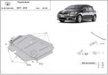Acier plaque couvercle cache protection moteur Toyota Auris (2007-2012)