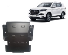 Acier plaque couvercle cache protection moteur SsangYong Rexton 2 (2017-2026)