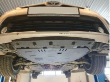 Acier plaque couvercle cache protection moteur Toyota Corolla (2007-2012)