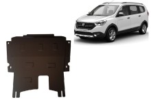 Acier plaque couvercle cache protection moteur Dacia Lodgy (2014-2022)