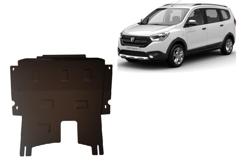 Acier plaque couvercle cache protection moteur Dacia Lodgy (2014-2022)