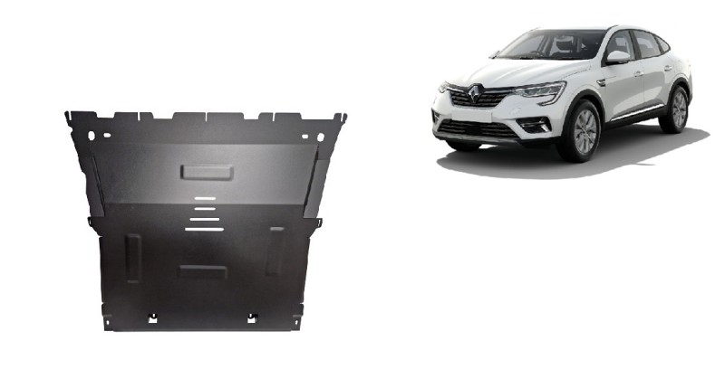 Acier plaque couvercle cache protection moteur Renault Zoe (2020-2026)