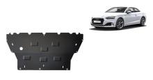 Acier plaque couvercle cache protection moteur Audi A5 (2017-2026)