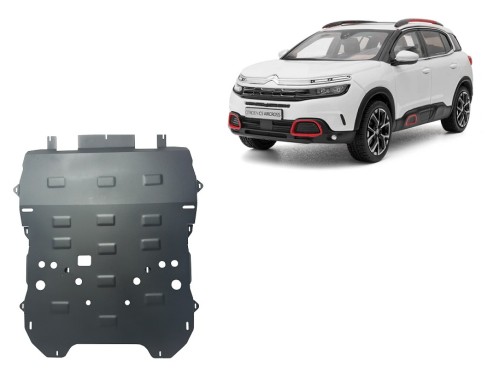 Acier plaque couvercle cache protection moteur Citroen C5 Aircross (2017-2026) Acier plaque couvercle cache protection moteur Citroen C5 Aircross (2017-2026)