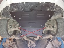Acier plaque couvercle cache protection moteur Audi A4 B9 (2016-2026)