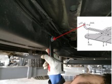 Acier plaque couvercle cache protection moteur VW Caddy (2010-2022)