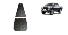 Acier plaque couvercle cache protection moteur Mitsubishi L200 (1998-2007)