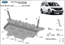Acier plaque couvercle cache protection moteur Ford Tourneo Connect - automatique (2021-2026)
