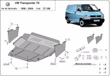 Acier plaque couvercle cache protection moteur VW Up (1990-2003)