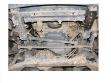 Acier plaque couvercle cache protection moteur Toyota Hilux (2000-2004)