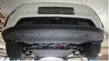 Aluminium plaque couvercle cache protection moteur Tesla Model 3 (2017-2026)