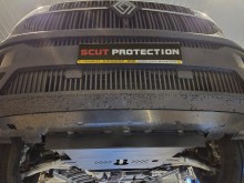 Aluminium plaque couvercle cache protection moteur Nissan Interstar (2024-2026)