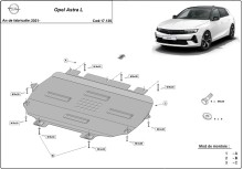 Acier plaque couvercle cache protection moteur Citroen C4 Picasso (2021-2026)