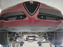 Acier plaque couvercle cache protection moteur Alfa Romeo Stelvio (2016-2026)
