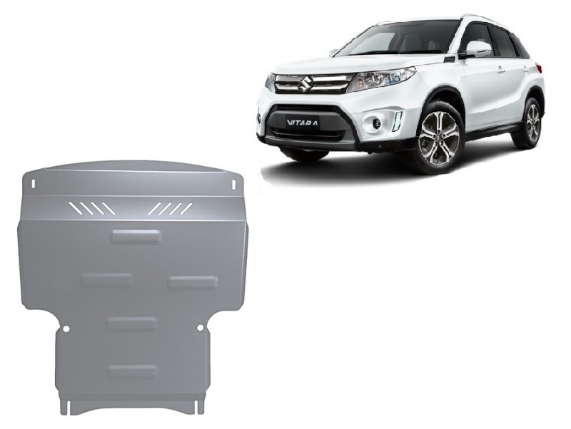 Aluminium plaque couvercle cache protection moteur Suzuki Vitara (2013-2023)