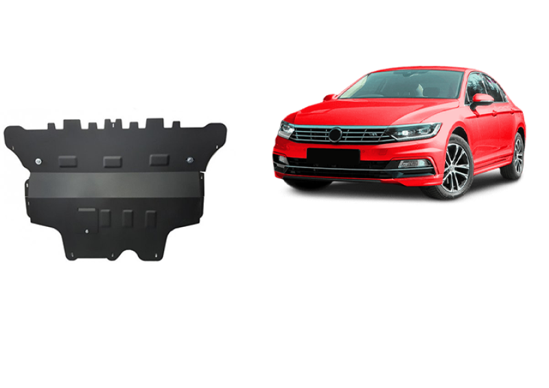 Acier plaque couvercle cache protection boîte de vitesses automatique VW Passat B5, B5.5 (2014-2023)