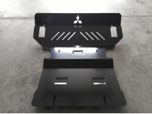 Acier plaque couvercle cache protection moteur Mitsubishi Shogun (1999-2007)