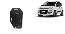 Acier plaque couvercle cache protection de différentiel Fiat Panda 4x4 (2011-2026)