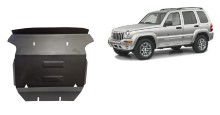 Acier plaque couvercle cache protection moteur Jeep Cherokee (2001-2008)