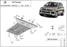 Acier plaque couvercle cache protection moteur Volkswagen Touran (2010-2018)