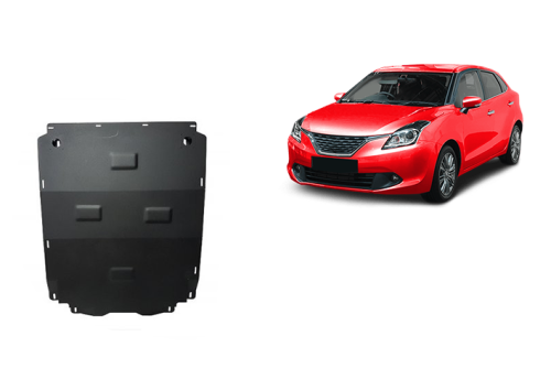 Acier plaque couvercle cache protection moteur Suzuki Baleno (2016-2026)