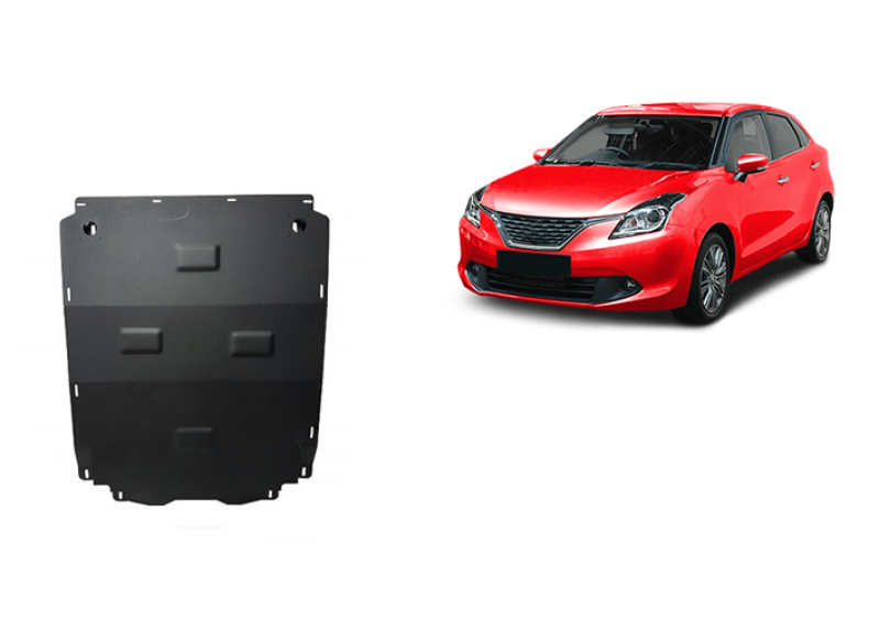 Acier plaque couvercle cache protection moteur Suzuki Baleno (2016-2026)