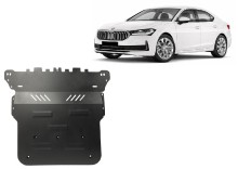 Acier plaque couvercle cache protection moteur Skoda Superb (2024-2026)