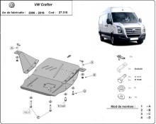 Acier plaque couvercle cache protection moteur VW Golf 7 - manuelle (2006-2016)