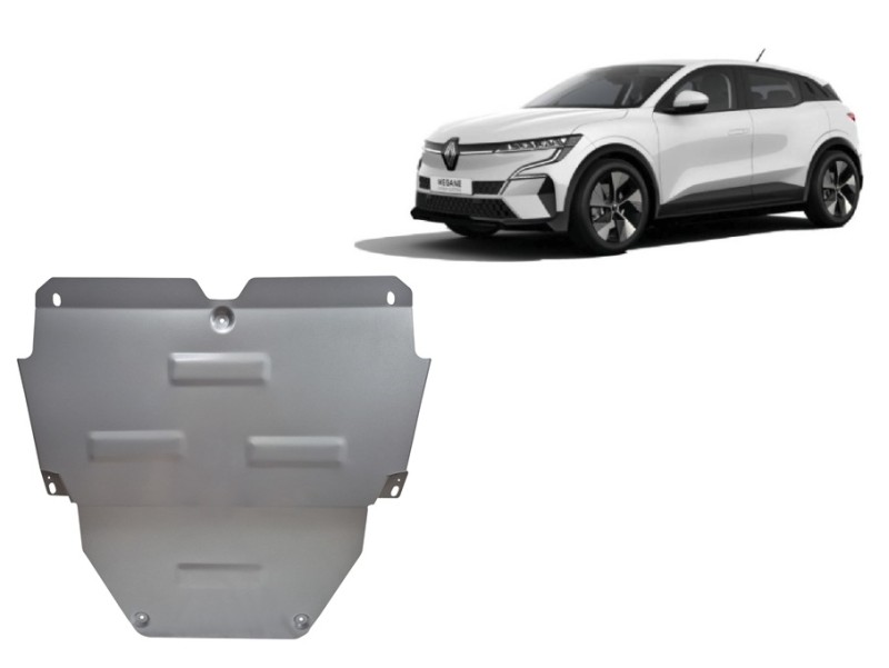 Aluminium plaque couvercle cache protection moteur Renault Megane (2022-2025)