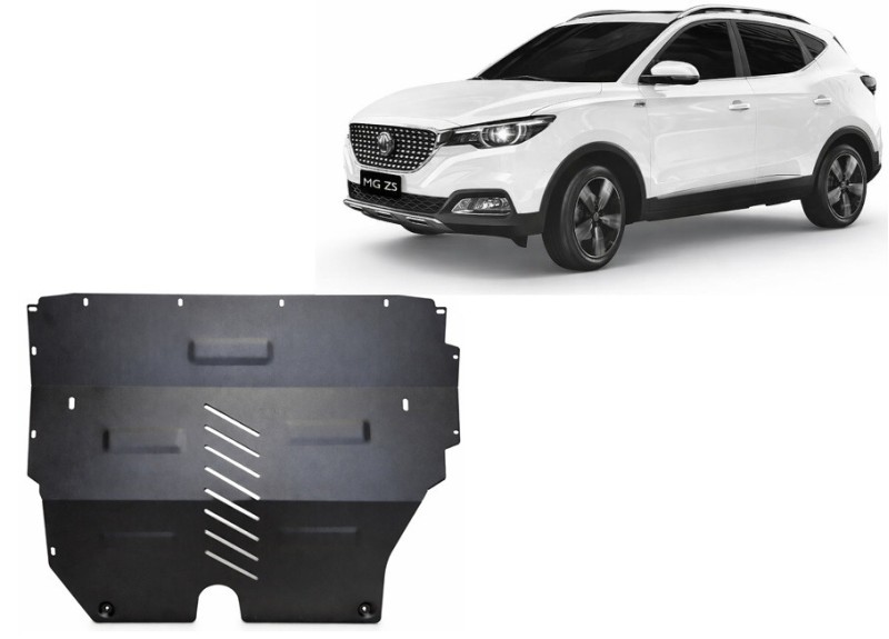Acier plaque couvercle cache protection moteur MG ZS (2017-2024)