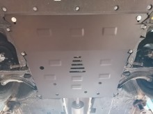 Acier plaque couvercle cache protection moteur Galvanisé Volkswagen Transporter T7 (2023-2026)