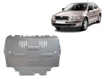 Aluminium Osłona pod silnik Skoda Octavia 2 (2004-2012)