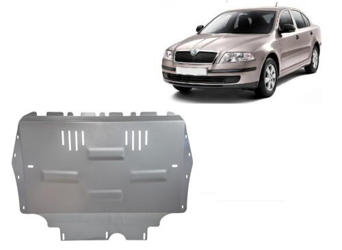 Aluminium Osłona pod silnik Skoda Octavia 2 (2004-2012)
