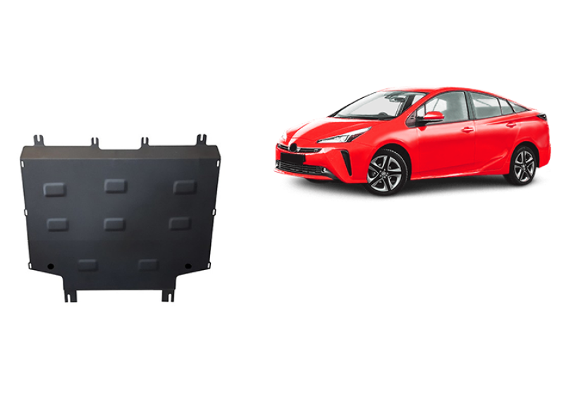 Acier plaque couvercle cache protection moteur Toyota Prius (2016-2026)